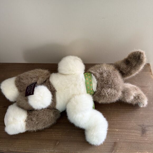 Bearington Collection Bunny Rabbit Stuffed Big Pot Belly Jointed - Picture 6 of 6
